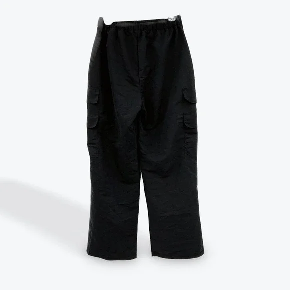 Weissman Wide Leg Cargo Pants Women's Mid Rise Black Dancewear Size SA - Picture 5 of 16